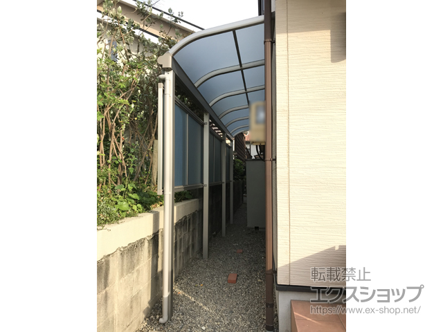 愛知県名古屋市ののテラス屋根 ヴェクターテラス R型 テラスタイプ 単体 積雪〜20cm対応 施工例