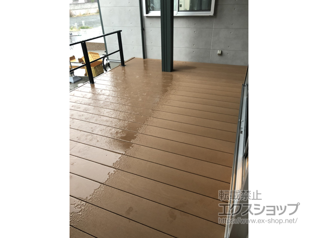 和歌山県和歌山市ののウッドデッキ リウッドデッキ 200 施工例