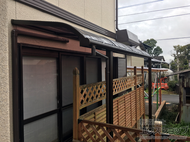 佐賀県杵島郡白石町ののテラス屋根 ヴェクターテラス R型 テラスタイプ 単体 積雪〜20cm対応 施工例