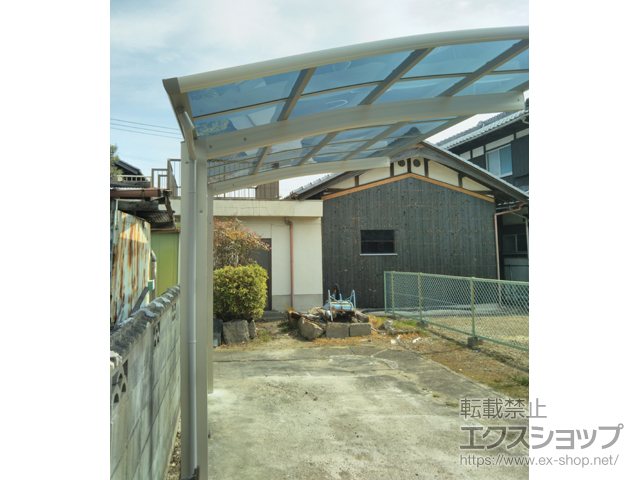 京都府八幡市ののカーポート プレシオスポート 積雪〜20cm対応 施工例