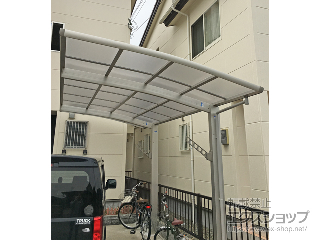 和歌山県有田郡有田川町ののカーポート レイナポートグラン　積雪〜20cm対応 施工例