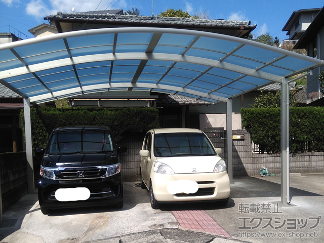 福岡県中間市ののカーポート レイナツインポートグラン　積雪〜20cm対応 施工例