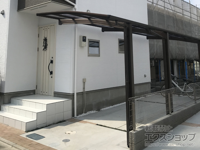 東京都小金井市ののカーポート レイナポートグラン 延長　積雪〜20cm対応 施工例