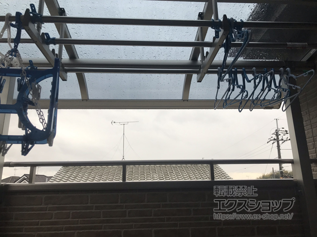 奈良県奈良市ののサイクルポート・駐輪場 プレシオスポート ミニ 積雪〜20cm対応 施工例