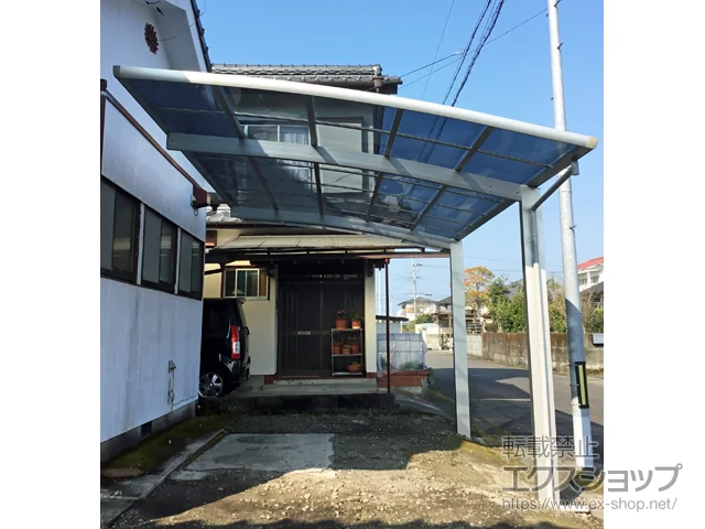 宮崎県大和市のLIXIL リクシル(トステム)のカーポート レイナポートグラン 積雪〜20cm対応 施工例