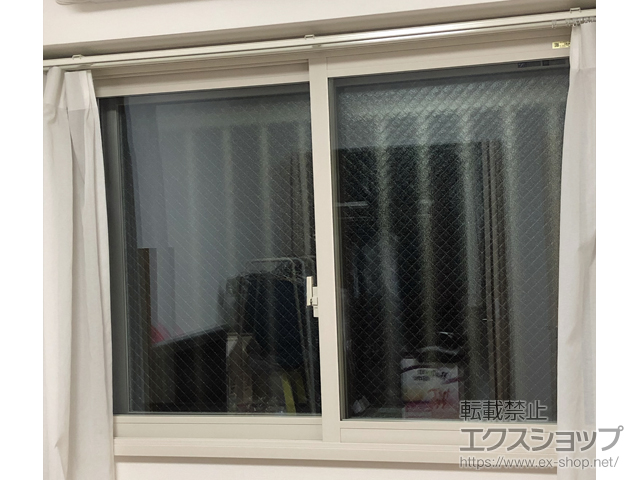 広島県福山市のの二重窓（内窓） インプラス ダストバリア仕様 引違い窓 2枚建 施工例