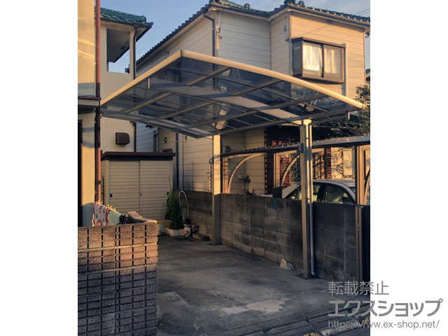 兵庫県加古川市ののカーポート レイナポートグラン　積雪〜20cm対応 施工例