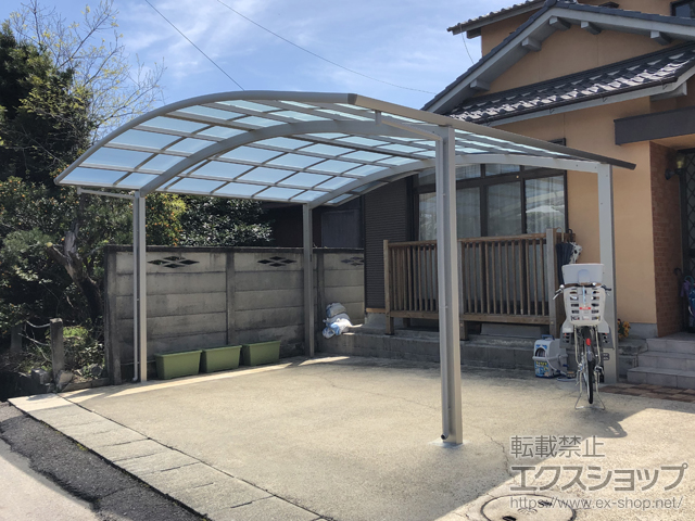 愛知県春日井市ののカーポート レイナツインポートグラン　積雪〜20cm対応 施工例