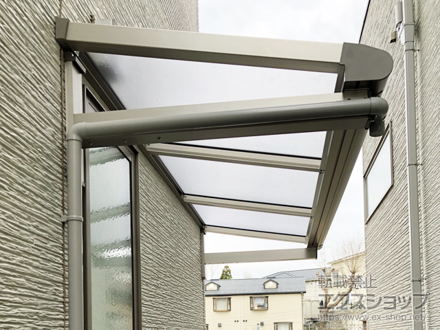 千葉県千葉市ののテラス屋根 ヴェクターテラス F型 ルーフタイプ 単体 積雪〜20cm対応 施工例