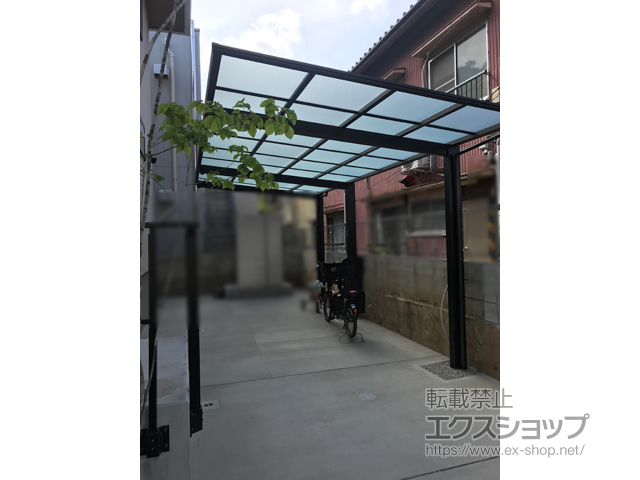 東京都江戸川区ののカーポート エフルージュグラン 延長　積雪〜20cm対応 施工例