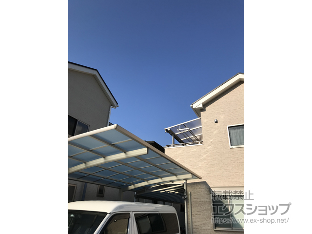奈良県桜井市ののカーポート レイナポートグラン　積雪〜20cm対応 施工例