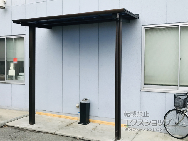 大阪府大阪市ののテラス屋根 エフルージュグランZERO テラスタイプ 積雪〜20cm対応 施工例