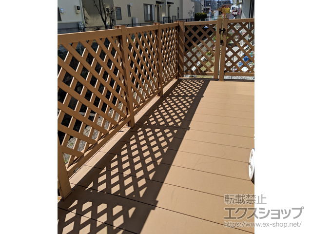 東京都小金井市ののウッドデッキ リウッドデッキ 200 施工例