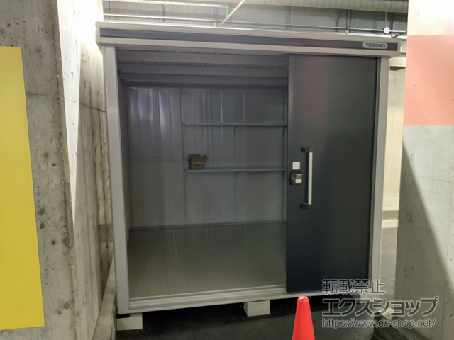 東京都中央区のの物置・屋外倉庫 エルモ 一般型 2220×2920×2116（LMD-2229） LMD-2229-SM 施工例