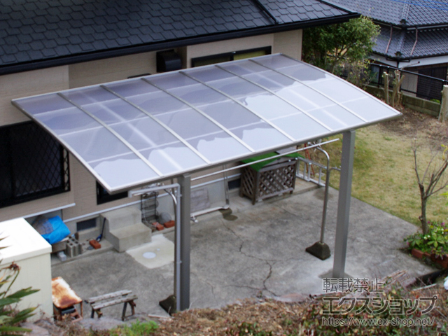 長崎県東彼杵郡川棚町ののカーポート プレシオスポート 積雪〜20cm対応 施工例