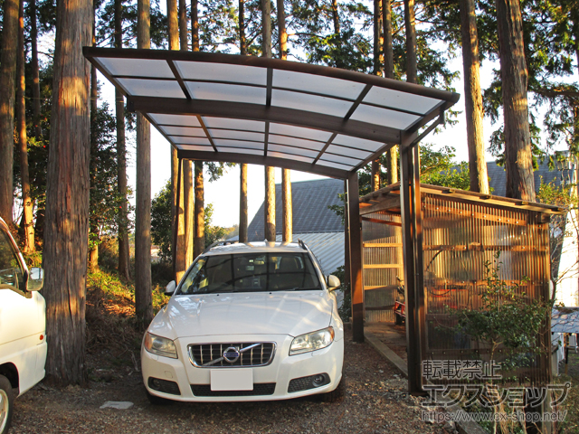 三重県志摩市ののカーポート レイナポートグラン　積雪〜20cm対応 施工例