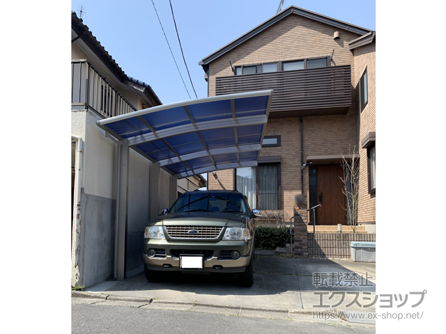 東京都八王子市ののカーポート レイナポートグラン50 積雪〜50cm対応 施工例