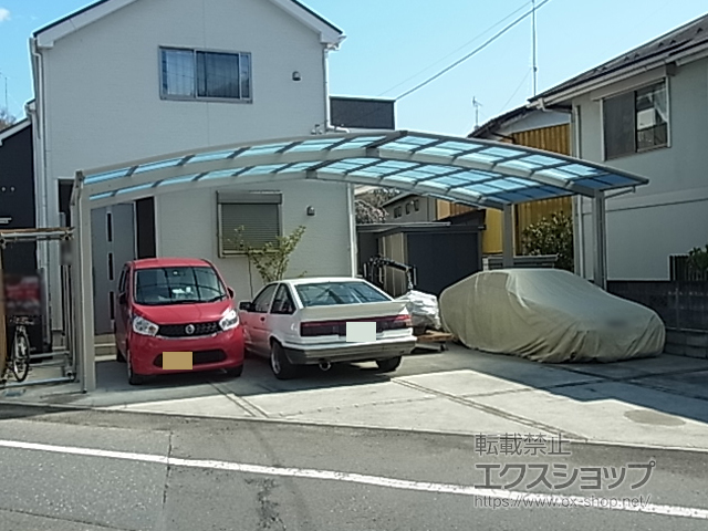 東京都西多摩郡日の出町ののカーポート レイナトリプルポートグラン　積雪〜20cm対応 施工例