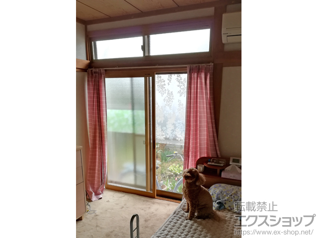 長野県長野市のの二重窓（内窓） プラマードU 引違い窓 2枚建 施工例