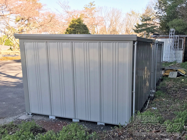 岐阜県可児市のの物置・屋外倉庫 Mr.ストックマンダンディ 一般型 結露減少型 3232×2990×2110 ND-Z3229-W 施工例