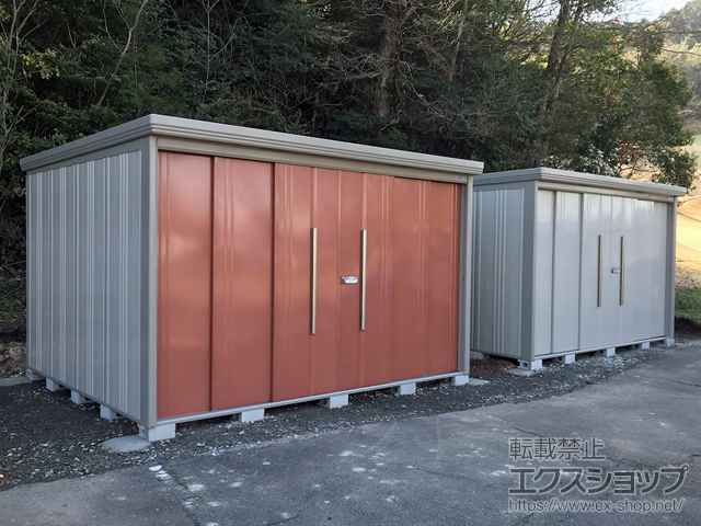 岐阜県可児市のの物置・屋外倉庫 Mr.ストックマンダンディ 一般型 結露減少型 3232×2990×2110 ND-Z3229-T 施工例