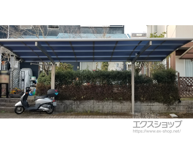 岐阜県多治見市ののカーポート レイナポートグラン　積雪〜20cm対応 施工例