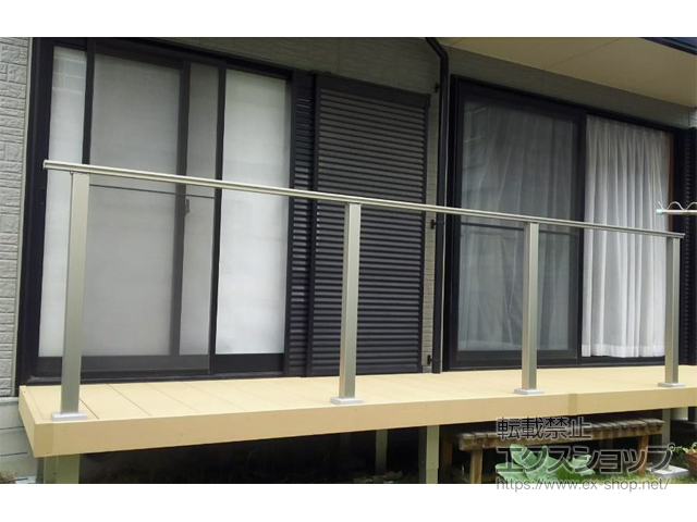 千葉県千葉市ののウッドデッキ リウッドデッキ 200 施工例