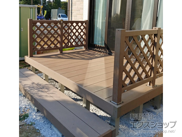 東京都西東京市ののウッドデッキ リウッドデッキ 200 施工例