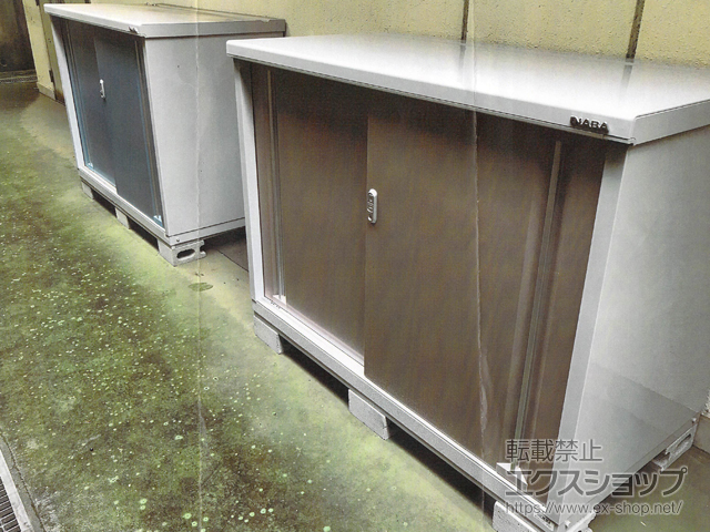 兵庫県神戸市のの物置・屋外倉庫 シンプリー 一般型 1520×755×1103（MJX-157B） MJX-157B-AR 施工例