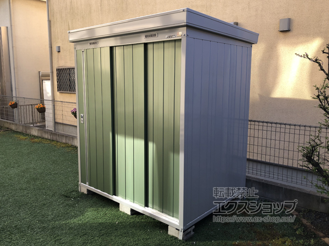 千葉県市原市のの物置・屋外倉庫 ネクスタ 一般型 1790×1370×2020 NXN-25S-【ＯＧ】 施工例