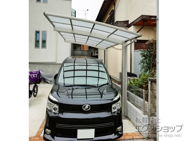 千葉県柏市ののカーポート プレシオスポート 積雪〜20cm対応 施工例