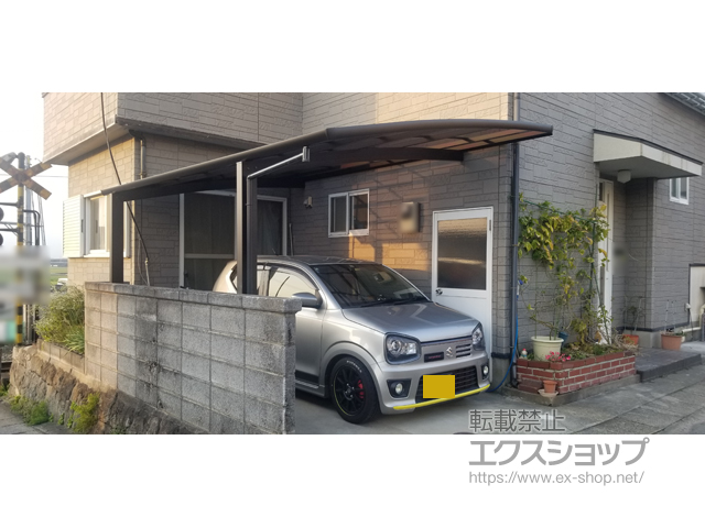 長崎県雲仙市ののカーポート レイナベーカポートグラン　積雪〜20cm対応 施工例