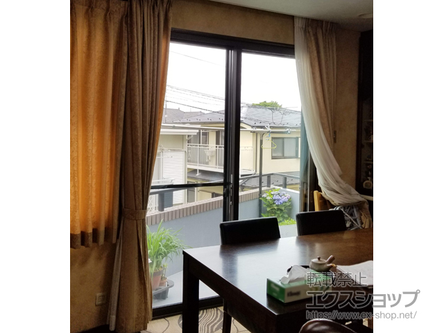 神奈川県横浜市のの二重窓（内窓） インプラスウッド 引違い窓 2枚建 施工例