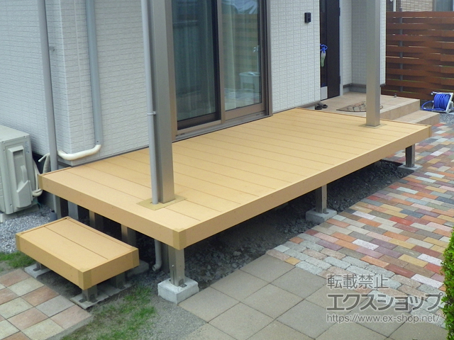 栃木県宇都宮市ののウッドデッキ リウッドデッキ 200 施工例