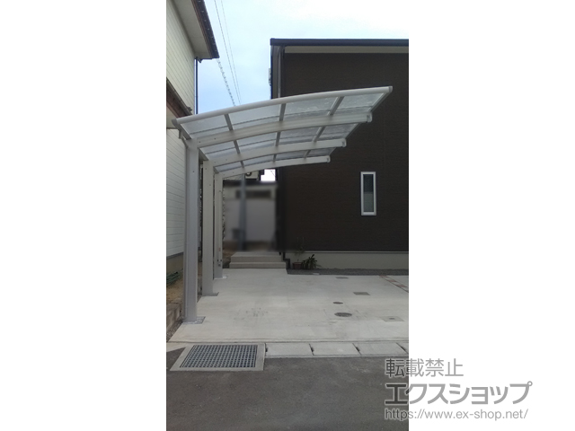 福島県福島市ののカーポート レイナポートグラン50 積雪〜50cm対応 施工例
