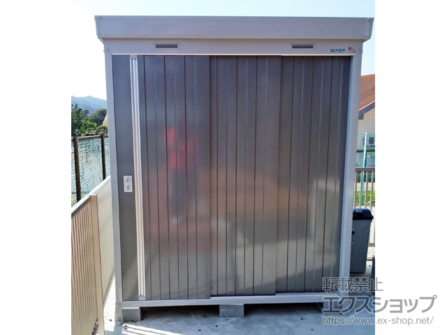 千葉県鴨川市のの物置・屋外倉庫 ネクスタ 一般型 1790×1370×2020 NXN-25S-PG 施工例