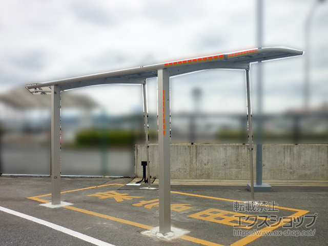 長崎県大村市ののカーポート プレシオスポート 積雪〜20cm対応 施工例