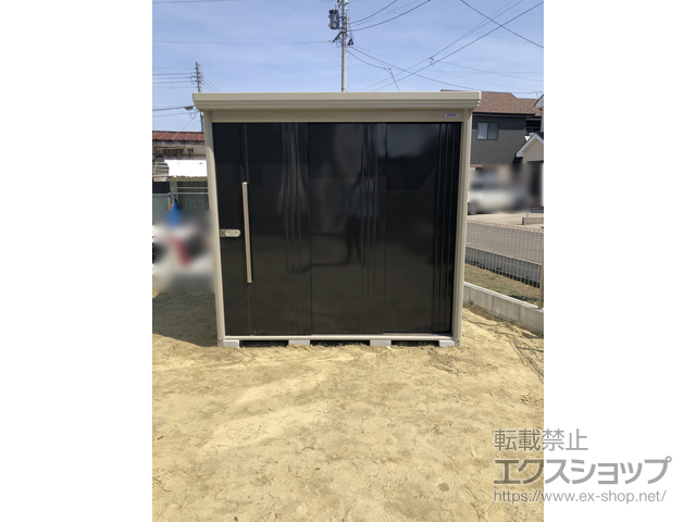 宮城県仙台市のの物置・屋外倉庫 家庭菜園物置 2200×1590×2110 GND-2215-K 施工例