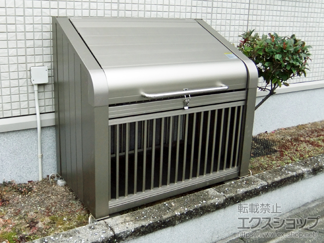 愛知県名古屋市ののゴミステーション ダスティンG　ボックスタイプ たて格子タイプ GBX-T-1207 施工例