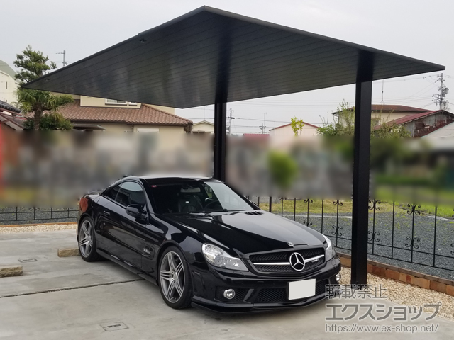 静岡県掛川市ののカーポート カーポートSC 積雪対応20cm 施工例