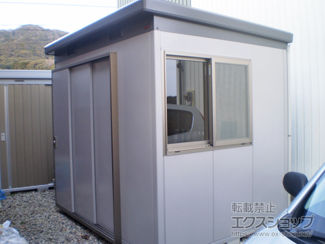 和歌山県日高郡日高町のの物置・屋外倉庫 ナイソー 一般型 2460×1880×2270 SMK-47S 施工例