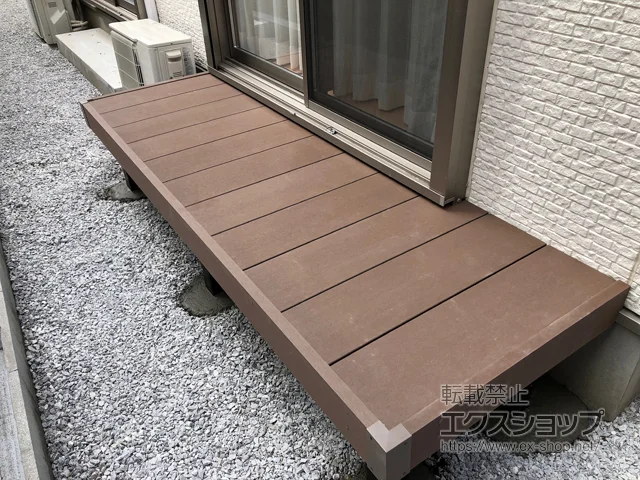 東京都調布市のYKKAPのウッドデッキ リウッドデッキ 200 施工例