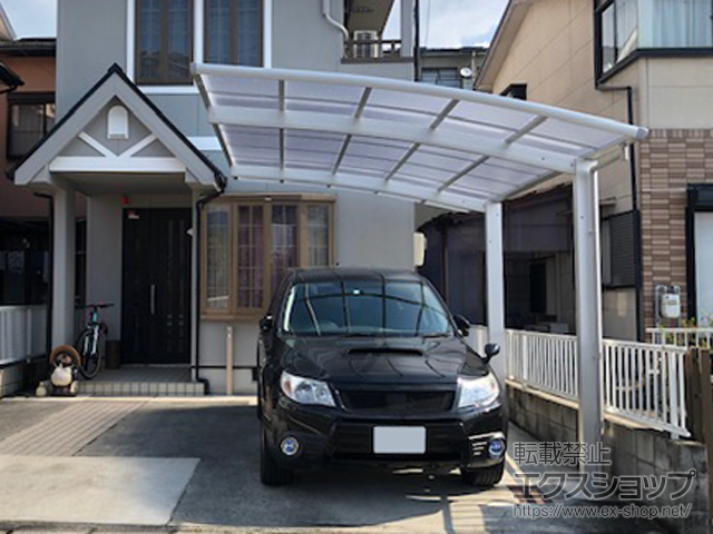 滋賀県大津市ののカーポート レイナポートグラン　積雪〜20cm対応 施工例