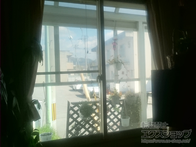 和歌山県和歌山市のの二重窓（内窓） インプラス ダストバリア仕様 引違い窓 2枚建 施工例