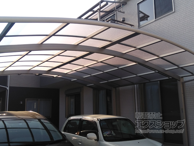 福岡県久留米市ののカーポート レイナツインポートグラン　積雪〜20cm対応 施工例