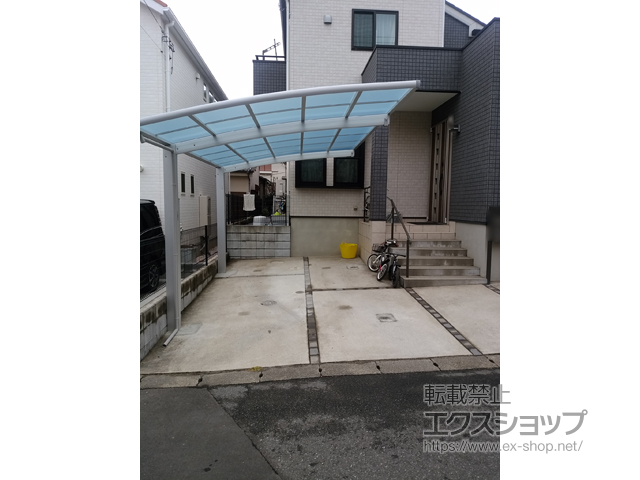 千葉県松戸市ののカーポート レイナポートグラン　積雪〜20cm対応 施工例