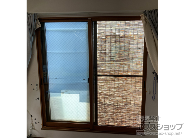 東京都足立区のの二重窓（内窓） インプラス ダストバリア仕様 引違い窓 2枚建 施工例