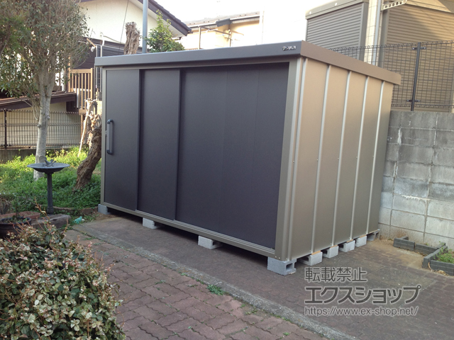 千葉県船橋市のの物置・屋外倉庫 エスケーエイト SK8-180 一般型 SK8-180-GK 施工例