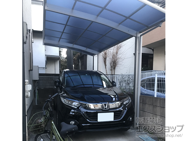 埼玉県さいたま市ののカーポート プレシオスポート 積雪〜20cm対応 施工例