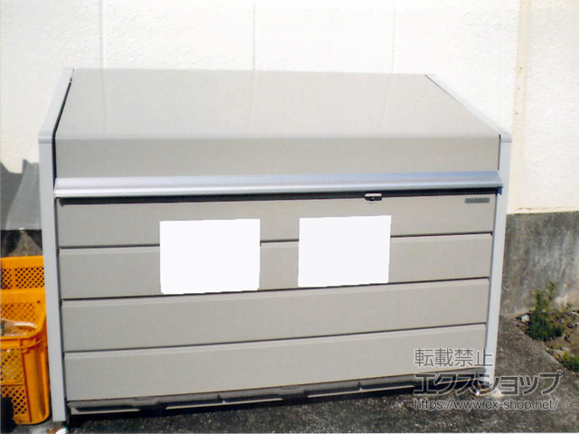 岐阜県大垣市ののゴミステーション ダストボックスミニ パネル床タイプ DBN-147P 800L 施工例